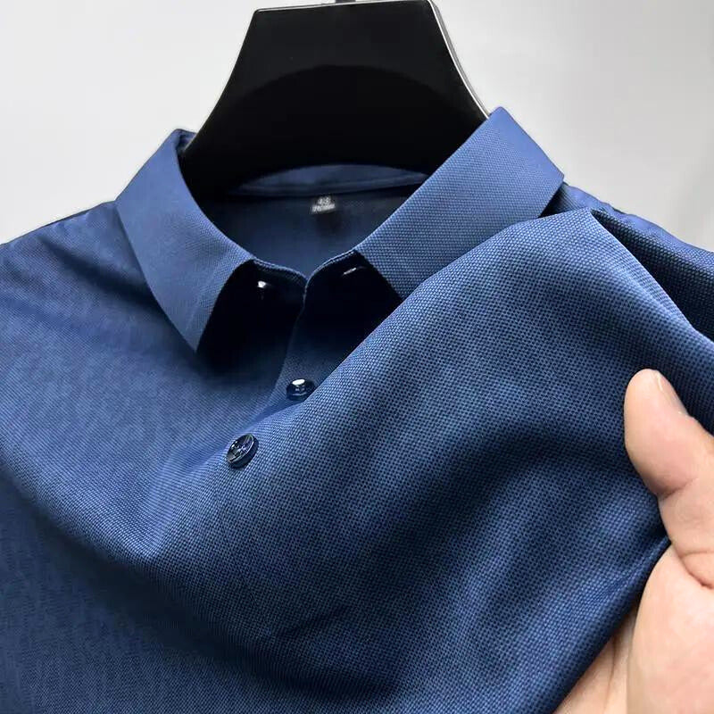 Camisa Polo Pima Interloque Seda Gelo Respirável