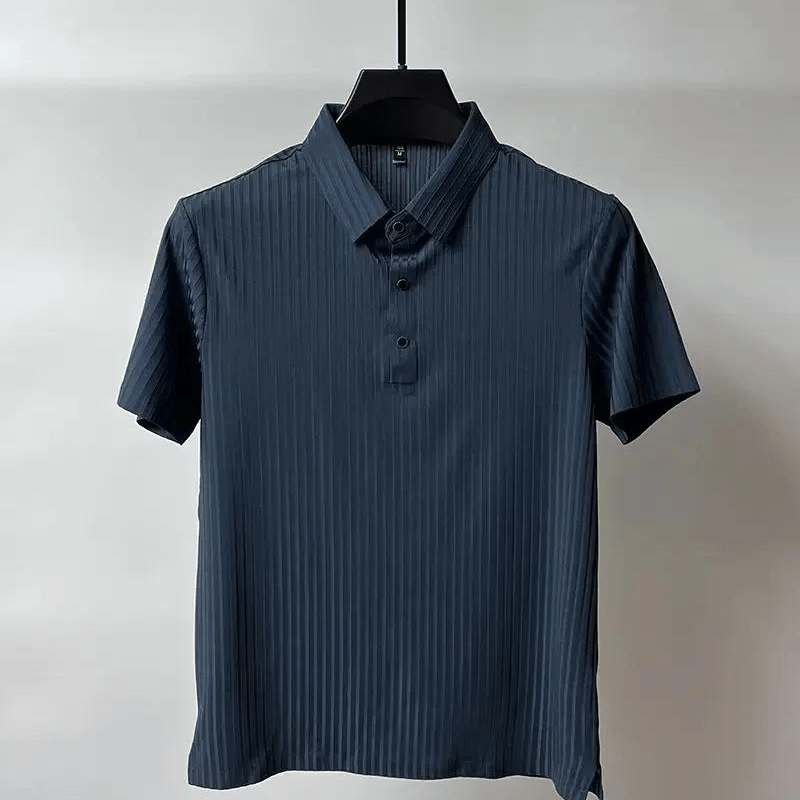 Camisa Polo Seda Gelo Poliéster Respirável