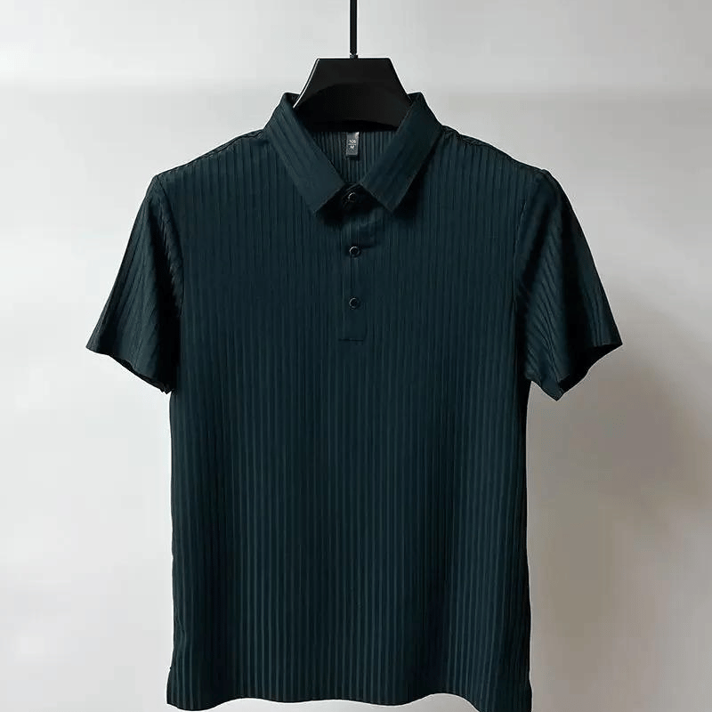 Camisa Polo Seda Gelo Poliéster Respirável