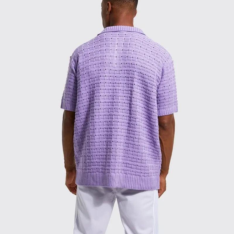 Camisa Suéter Polo - Tricô