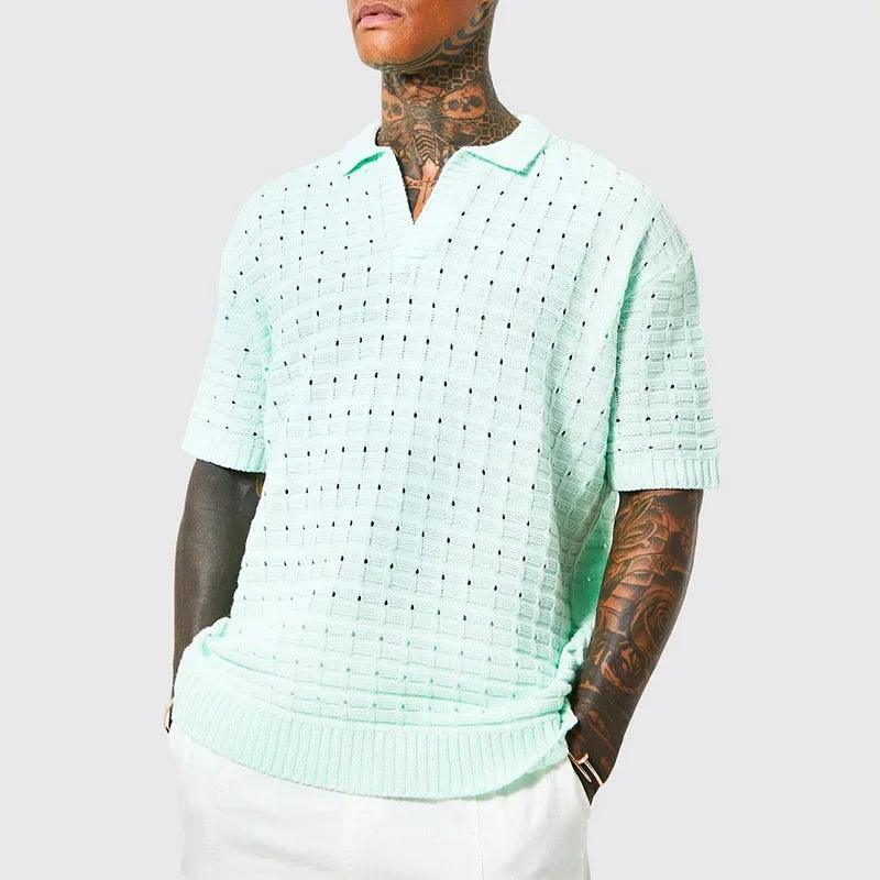 Camisa Suéter Polo - Tricô