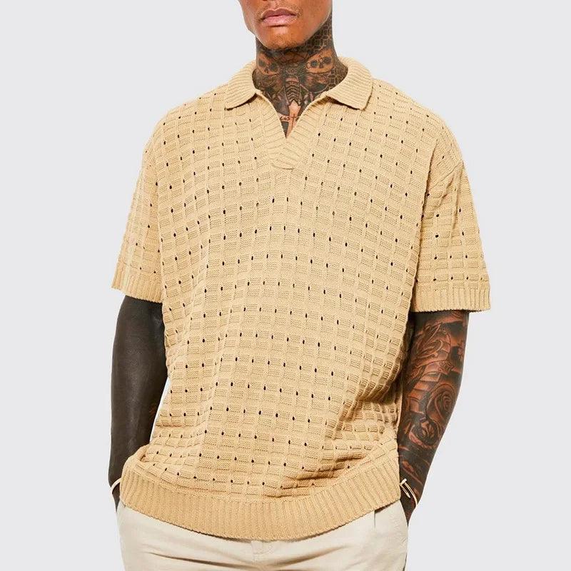 Camisa Suéter Polo - Tricô