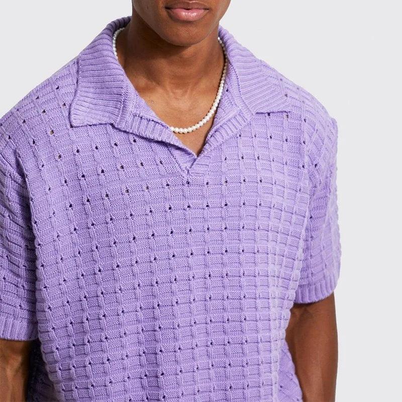 Camisa Suéter Polo - Tricô